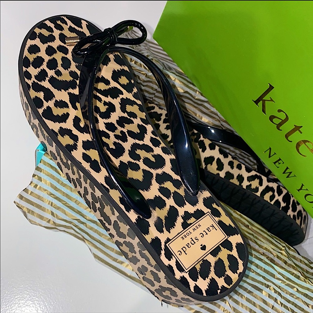 Kate Spade Cheetah Sandals (Brand New)